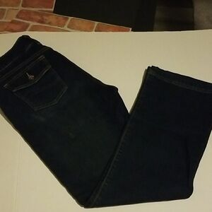 Women's Dark Blue Bootcut Jeans